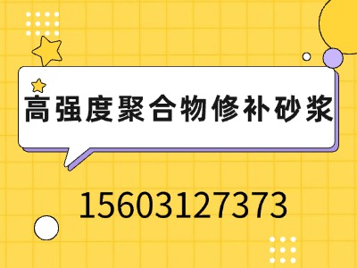 天津高强度聚合物改性水泥修补砂浆能用在哪里？